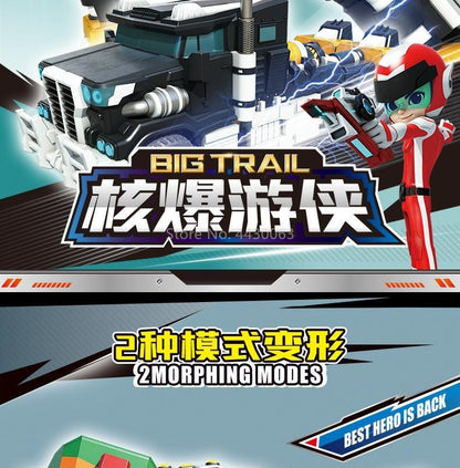 Galaxy Detectives Tobot Carro de Transformação Robô Brinquedo Coreia Desenhos Animados Irmãos Anime Tobot Deformação Tanque Carro Brinquedos Presente