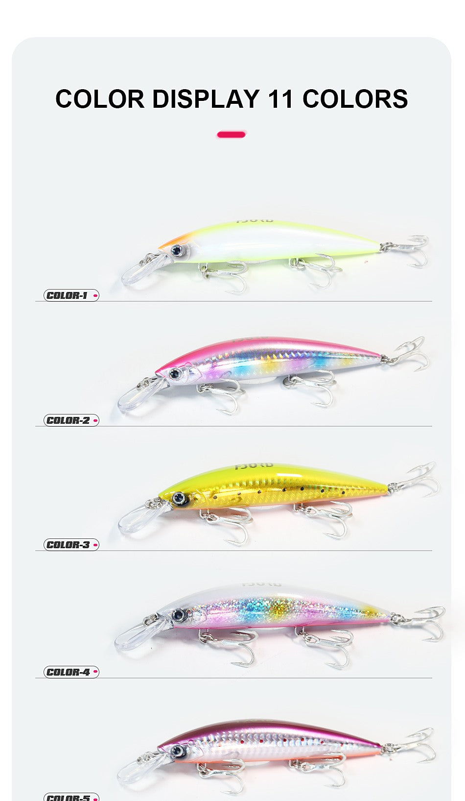 FJORD 110S 37g 90S 29g 70S 17g Heavy Sinking Minnow Fishing Lures Saltwater Freshwater Long Casting Sea Artificial Bait Jerkbait