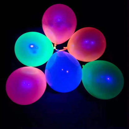 10/20/30pcs UV Blacklight Reactive Neon Fluorescent Balloons GLOW In The DARK Balloon for Adults Wedding Decoration