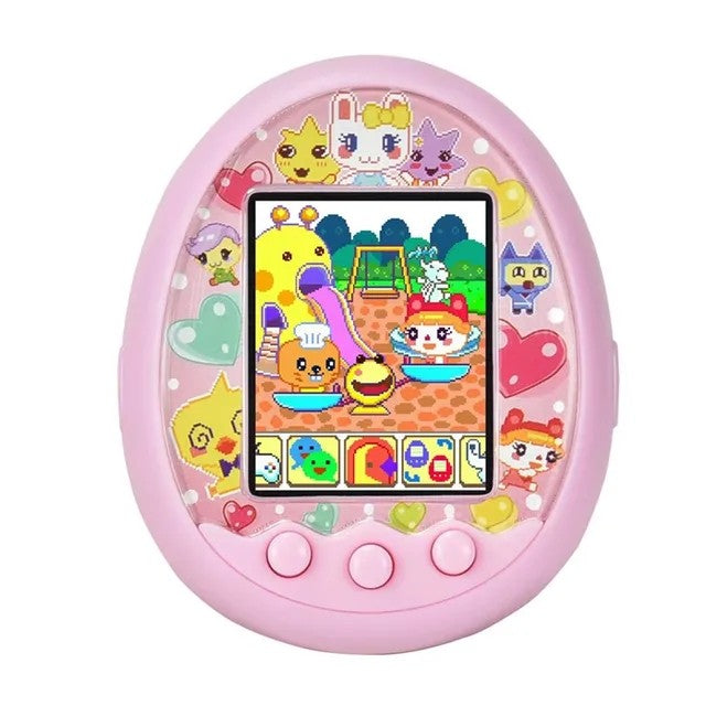 Tamagotchi Animal de Estimação Virtual Eletrônico Com Tela Colorida Jogo de Bolso Interativo Máquina de Jogo de Namoro de Animal de Estimação Virtual Brinquedos de Jogo para Crianças Meninas