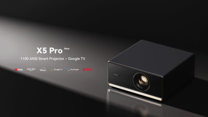 Wanbo X5 Pro 2025 New Projector Online 4k Full HD 1080P HDR10 Proyector 1100 ANSI  Android TV11.0 ASA3.0 Auto Focus Projectors