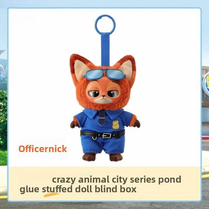Novo em estoque Zootopia 2 Pelúcia Vinil Chaveiro Caixa Surpresa Brinquedo Colecionável Presente para Meninas Animais Mistério Brinquedos Tendência Infantil