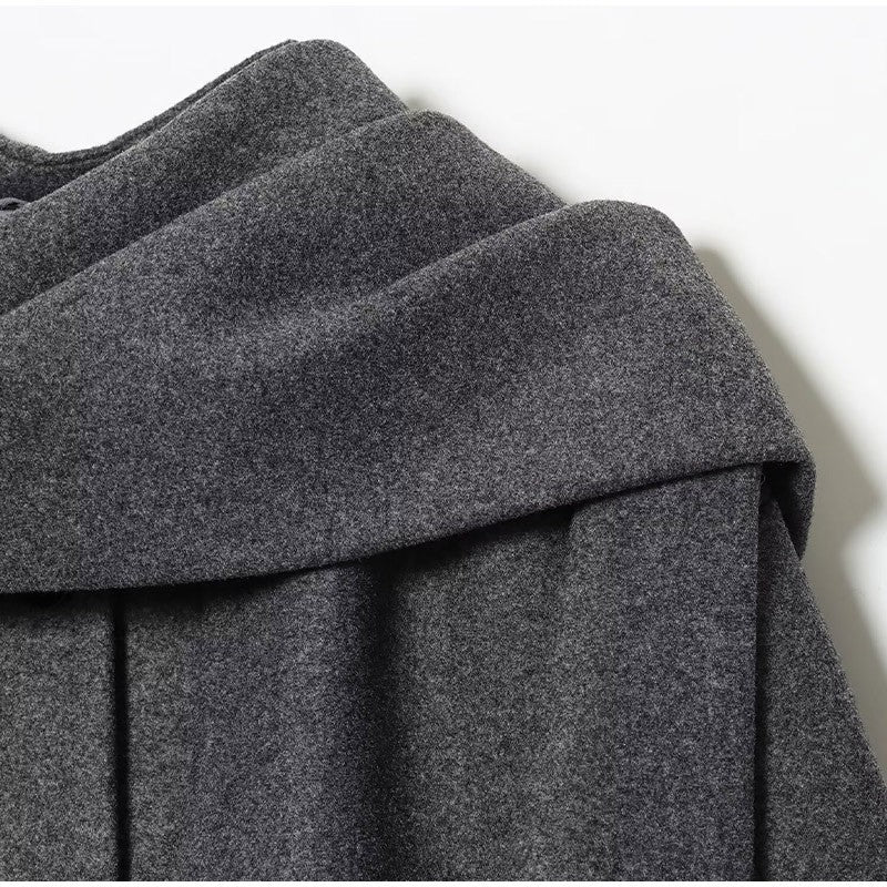 Fashion British Style Trench Coat with Detachable Scarf Women's Single Breasted Long Sleeve Jacket 2025 Winter Classic Outerwear