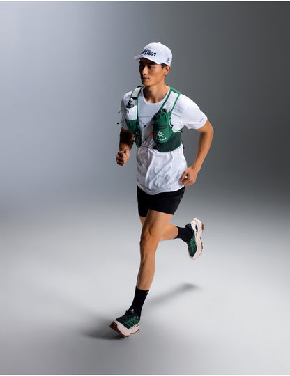 KAILAS FUGA AIR 8L Unisex Travel Marathon Trail Running Hiking Cycling Backpacks  with Dual Soft Water Bottles KA2554005