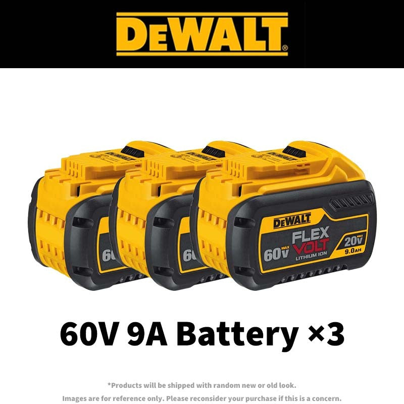 ??DCB609 Bateria Original Dewalt 20V/60V 9.0Ah 18650 Li-Ion para Ferramentas Elétricas DCB205 DCB206 Carregador de Bateria para Ferramentas sem Fio
