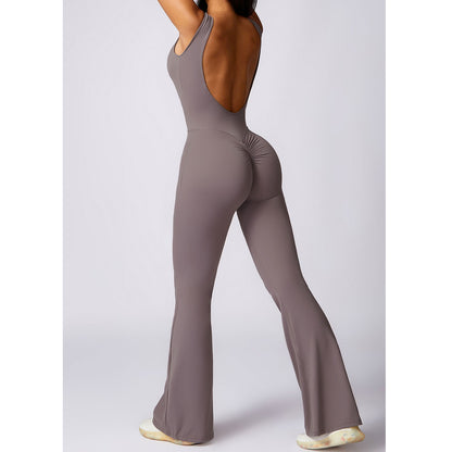 New Gym Women Training Yoga Set Sportswear Women One Piece Jumpsuit Fitness Rompers Female Workout Legging Bodysuits