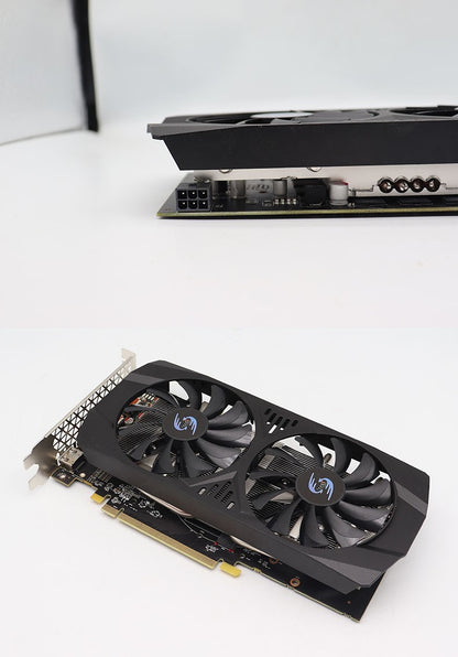 Placa de Vídeo para Jogos RX 580 8GB 2048SP GPU Radeon Série RX580 Placa de Vídeo para Computador de Mesa para Jogos