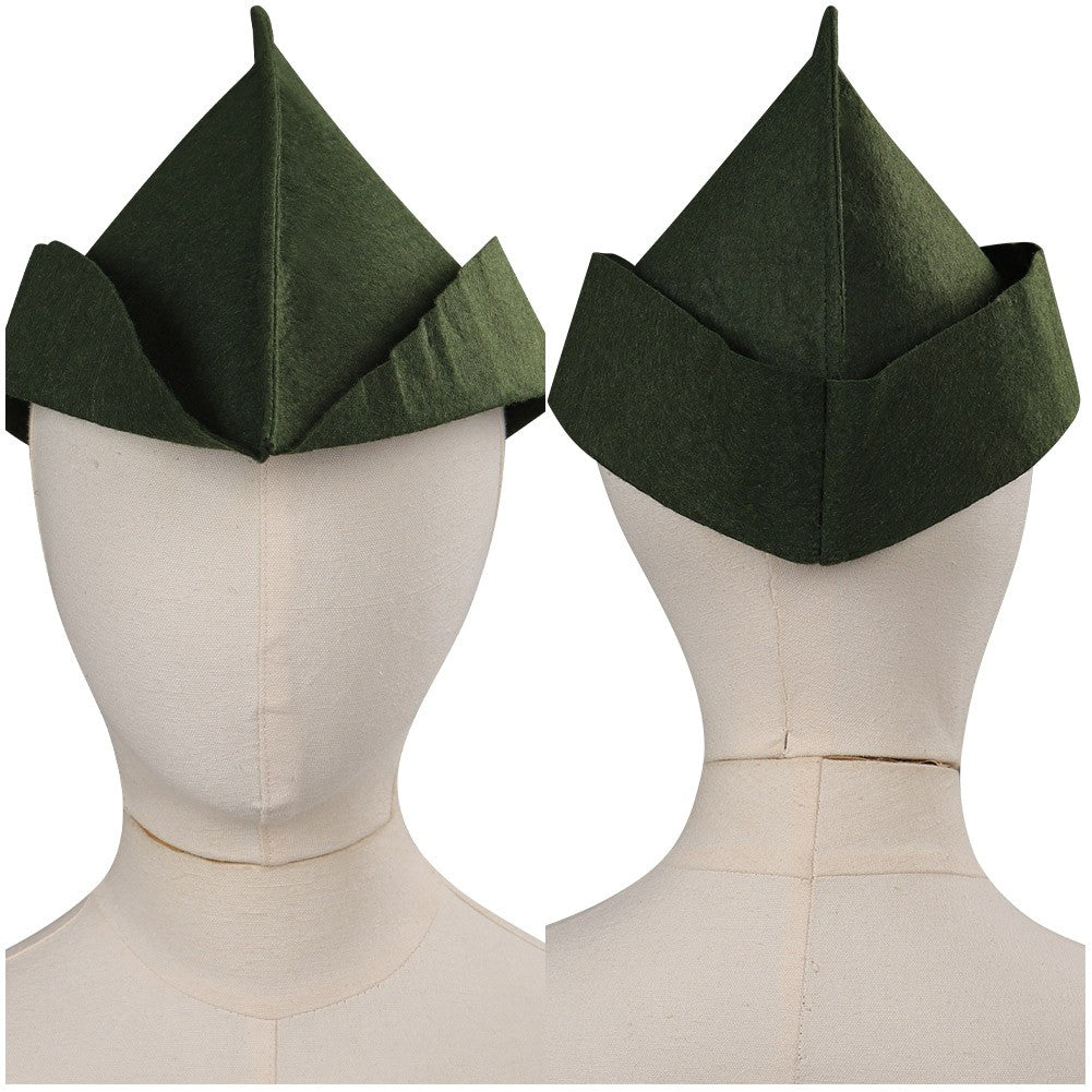 Captain Hook Cosplay Pirate Hat Cap Peter Wendy Hats Halloween Carnival Party Disguise Costume Accessories Prop For Adult Kids