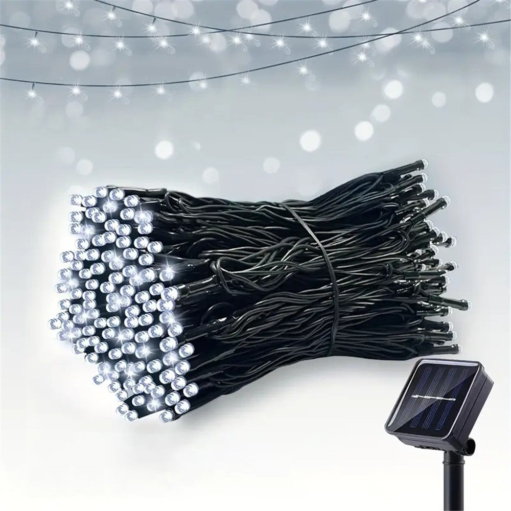 Solar String Lights Outdoor 20/50/100/200 LED Solar Waterproof Lights with 8 Lighting Mode Garland Lights for Tree Party Decor