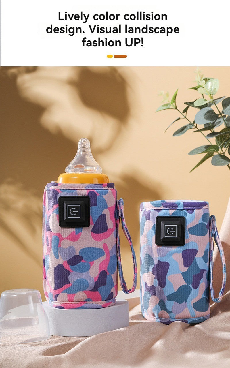 New Portable Heating Constant Temperature Bottle Insulation Sleeve Baby Bottle Insulation Warmer Winter Children's Product