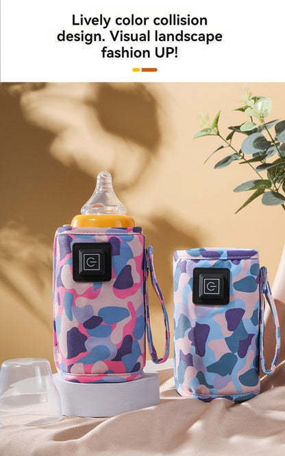 New Portable Heating Constant Temperature Bottle Insulation Sleeve Baby Bottle Insulation Warmer Winter Children's Product