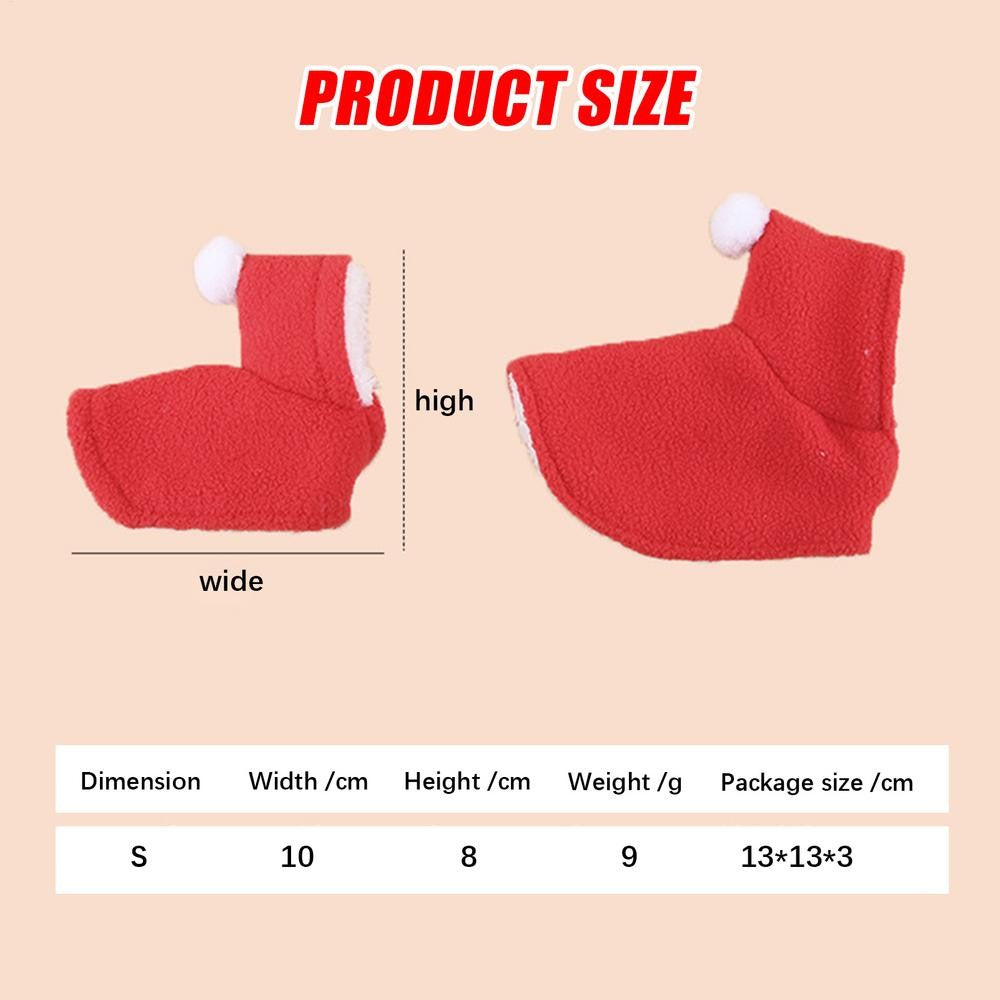 Bird Christmas Hoodie Roupa para Pássaros Roupa Quente de Inverno para Pássaros de Estimação Fantasia para Festas de Natal Suprimentos para Pássaros de Estimação Roupas para Pequenos Animais