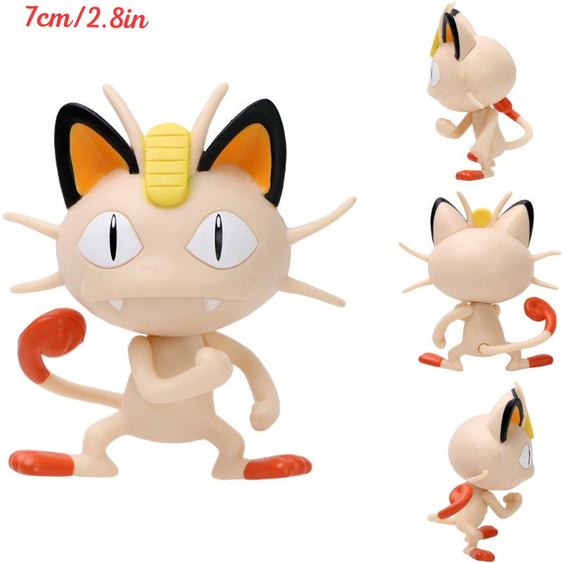 Pokemon Charizard Lucario Meowth Kyogre Mewtwo Bonecos de Ação Blastoise Leafeon Flareon Solgaleo PVC Bonecos Colecionáveis Presente