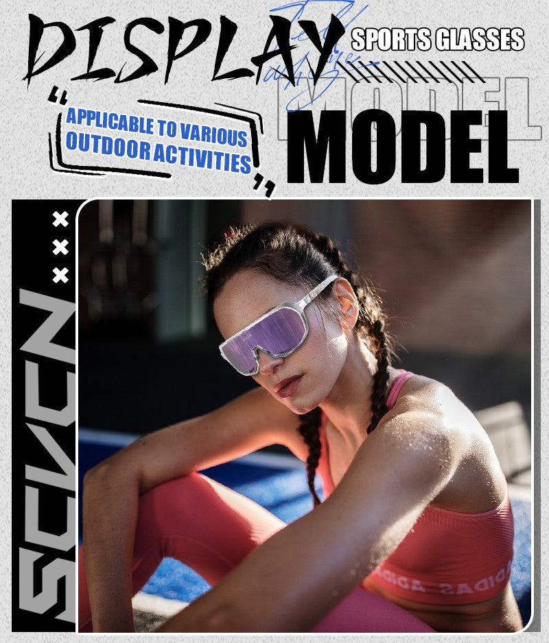 SCVCN Novos Óculos de Ciclismo Fotocromáticos para Homens, Óculos de Bicicleta para Mulheres, MTB, Bicicleta de Estrada, Óculos de Ciclismo UV400