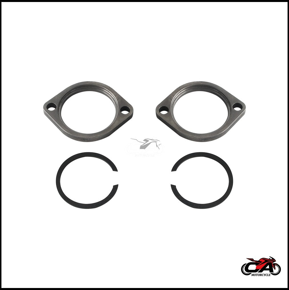 Motorcycle Muffler Flange Exhaust Snap Rings Kit For Harley Sportster 1986-22 Softail 86-25 Touring 1984-25 Dyna FXD FXDWG 91-17