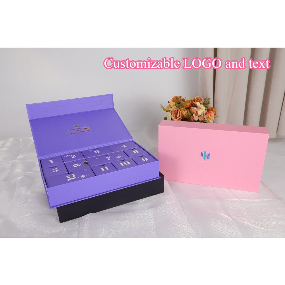 12 days Advent Calendar  Christmas DIY Box Set  Christmas Countdown Calendar Holiday Premium Surprise Christmas Gifts