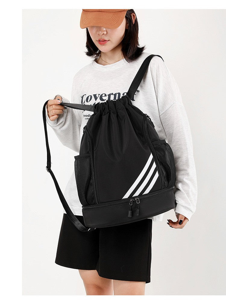 Mochila Esportiva de Basquete para Viagem, Mochila Masculina Feminina à Prova d'Água para Academia, Bolsa Esportiva, Bolsa de Basquete, Mochila para Caminhada e Escalada
