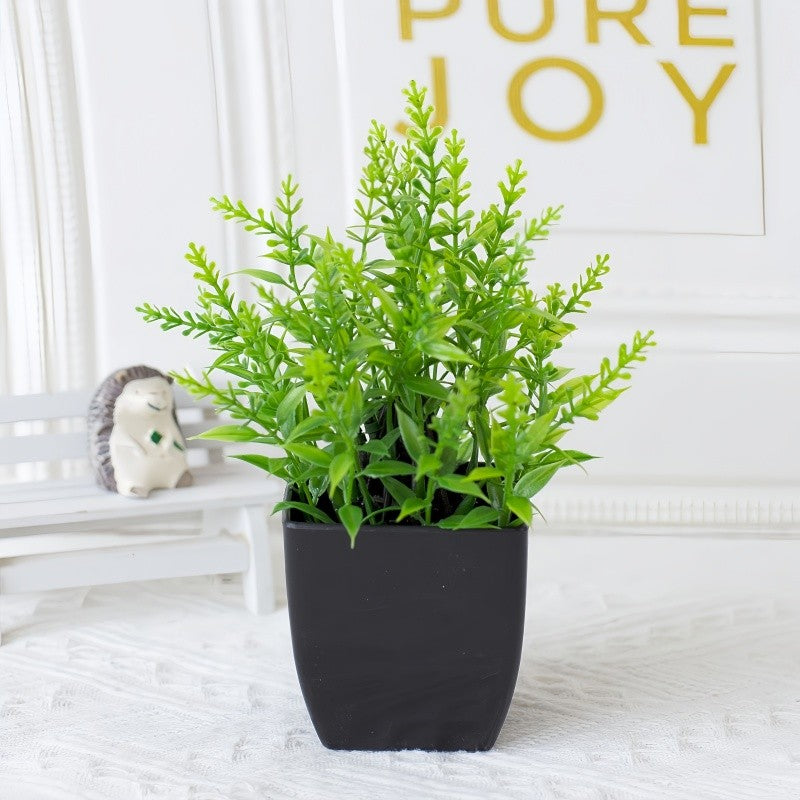 1pc Artificial green plants, home greening, outdoor gardens, office decoration, birthday, wedding and party scene decorations