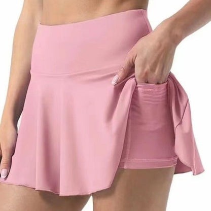 New Women's Tennis Skirts with Pockets High Waisted Pleated Skirt Tennis Skirt High Waist Sports Skirt Clothing