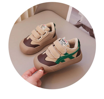 Children's Forrest Gump Shoes Four Seasons Green Boys Girls Walking Shoes 2-8 Years Old Waterproof Non-slip Kids Baby Sneakers
