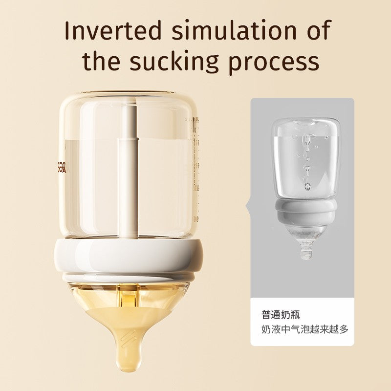 Newborn Baby Items Feeding Bottle 0-6 Months Anti Bloating Anti Spitting Choking Bebe Glass Baby Bottles 160ml Silicone Nipple