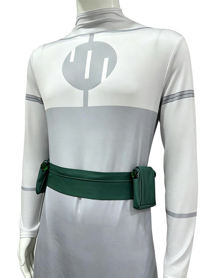 Adult Invincible Omni-Man Cosplay Costume Nolan Grayson Viltrumite Outfit Jumpsuit with Cloak for Halloween Anime Role Play