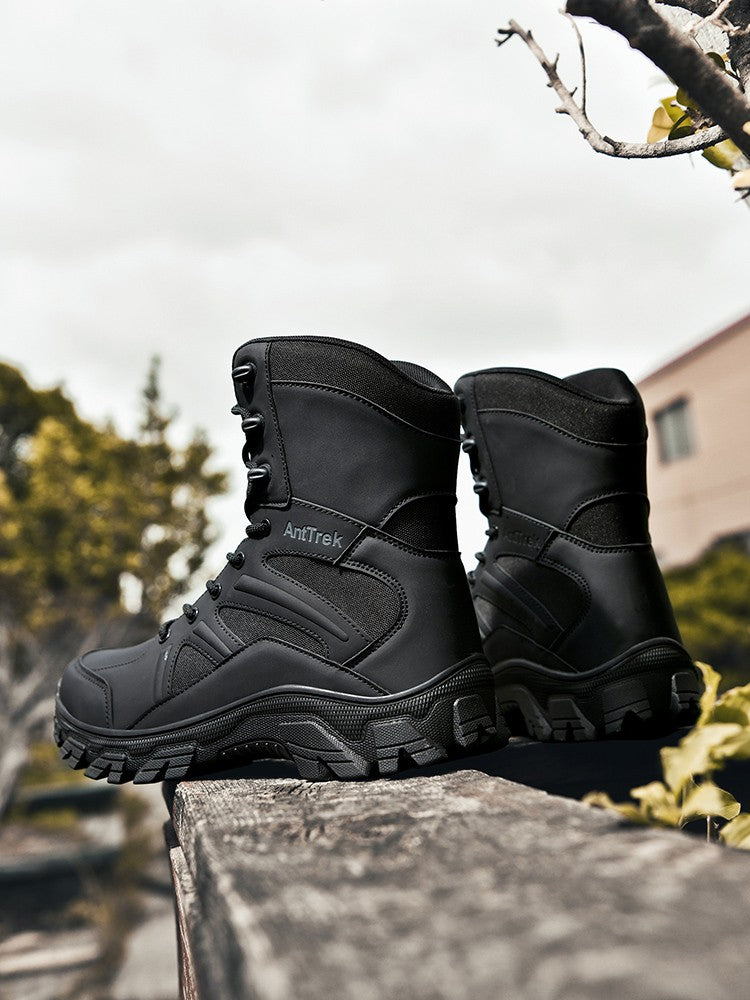 Botas de Caminhada Masculinas de Cano Alto, Casuais, Confortáveis e Quentes