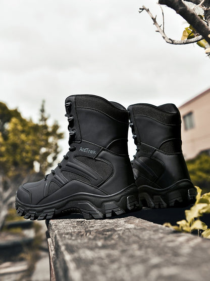 Botas de Caminhada Masculinas de Cano Alto, Casuais, Confortáveis e Quentes