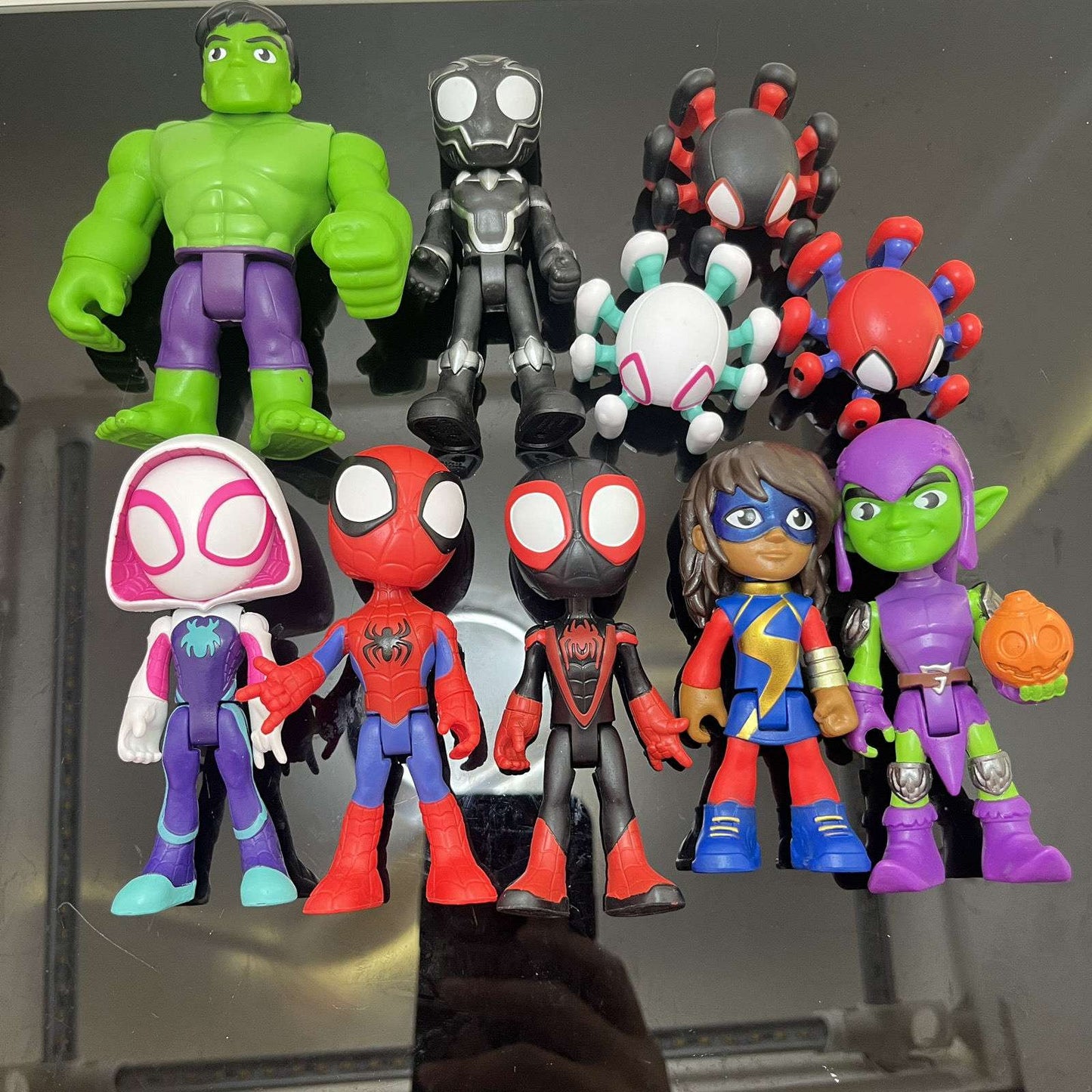 Marvel Homem-Aranha Legends Muitos Estilos Spidey E Seus Amigos Incríveis Boneco de Ação Figura Estatueta Para Presente Infantil