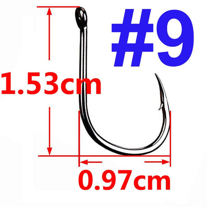 100/50/25 pçs Iseama Anzol de Pesca de Carpa Offset Círculo Único Anzol de Pesca de Mosca Anzol Jig Barba Mar Peixe Acessórios de Pesca
