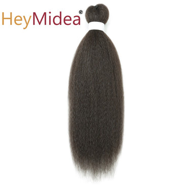 26Inch Vixen Bundles Crochet Hair Synthetic DIY Pre-stretched Braids Hair Extensions Kanekalon Yaki Straight Pony Hair Bundles