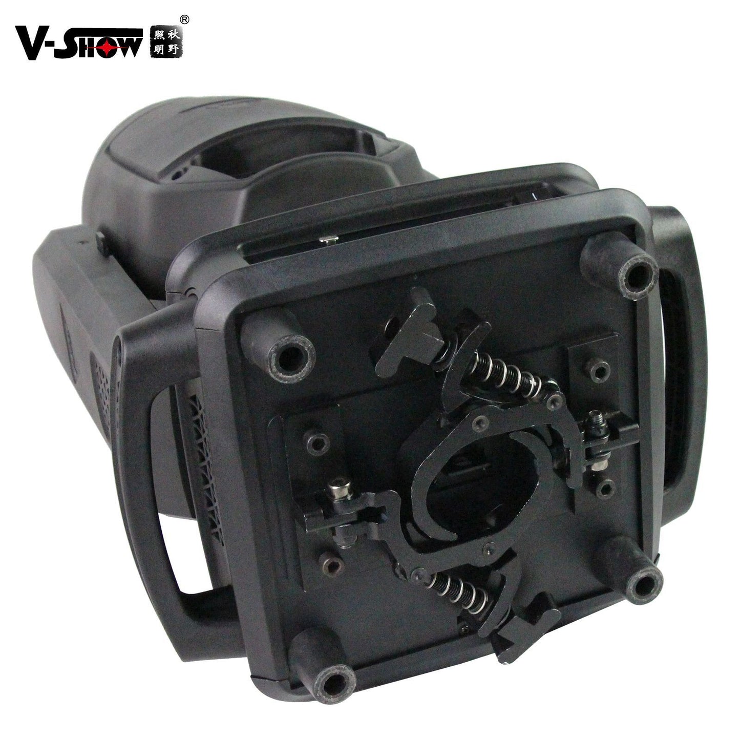 VSHOW 2pcs S712 With Folding Clamp With Flightcase Led Module 450W Beam Spot Wash BSW 3in1 With Zoom CMY CTO Moving Head Light