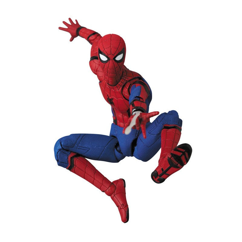 Boneco de Ação Mafex 103 Homem-Aranha Brinquedos Homem-Aranha: De Volta ao Lar Edição de Luxo Modelo Multi-acessórios Estátua Boneca Presente Colecionável