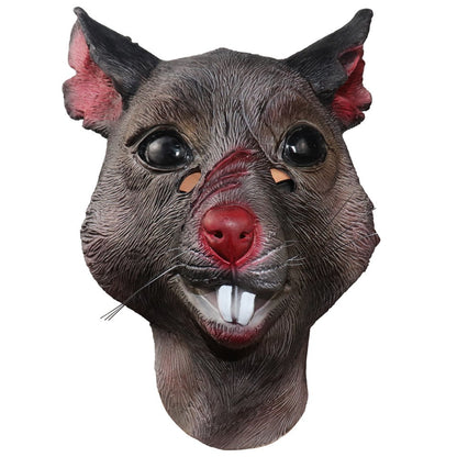 Halloween Latex Mask Adult Richard Rooster Mask Hotline Miami Game Props 3D Realistic Plush Rooster Head Cosplay Animal Mask