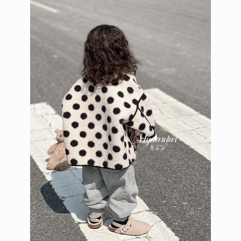 Children's Fleece Elastic Clogs Baby Boys Girls Plush Slipper Toddler Prewalker Footwear Winter Warm Soft Sole Shoes