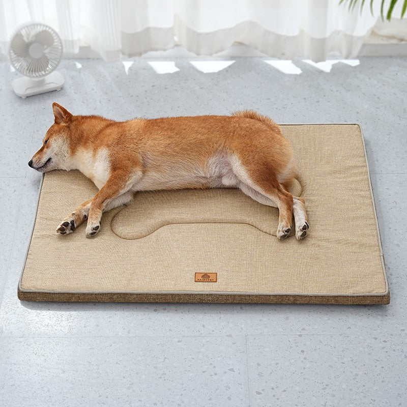 Cama de Cachorro Lavável de Inverno Almofada Reversível para Caixas de Transporte Cama Macia e Fofa para Canis Colchão para Cachorros Grandes, Médios e Pequenos