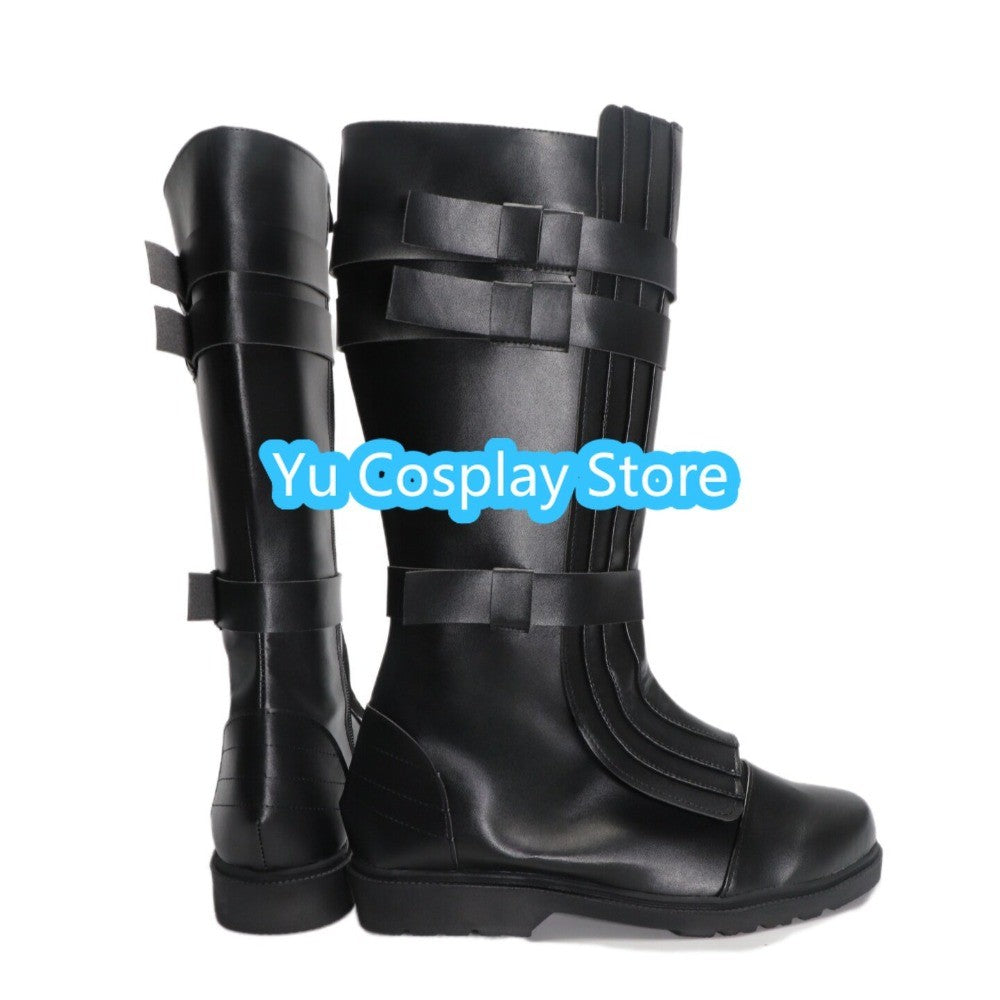 Anakin Skywalker Role Playing Boots Black Jedi Role Playing Custom Shoes