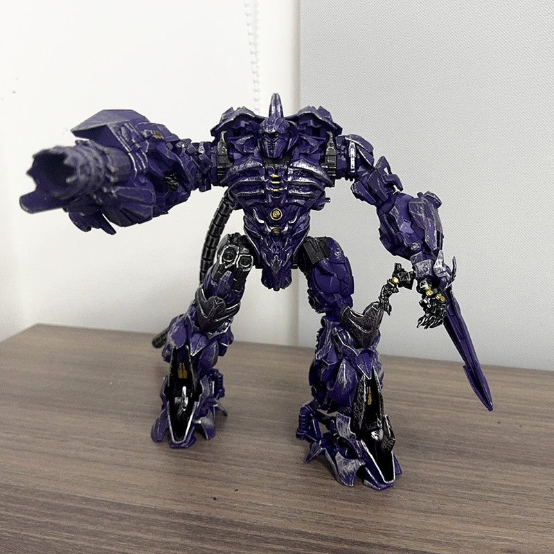 Brinquedo de Transformação BAIWEI TW1028 Shockwave ZS01 SS56 MP29 Guardião do Universo Robô de Deformação Liga Metálica Figura de Ação Modelo de Carro Presente