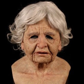 Hot Mascara De Silicona Realistas Halloween for Adults Silicone Old Man Mask Real Face Skin Head Prank Mask for Costume Cosplay