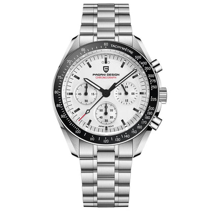 2025 New PAGANI DESIGN Mens Watches Top Brand Luxury Automatic Quartz Chronograph Waterproof Sport Stainless Steel Clock Relogio