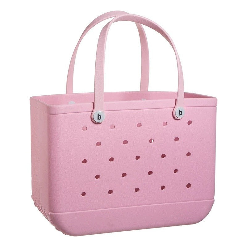 XL Extra Large Beach Bag EVA Rubber Waterproof Beach Travel Picnic Storage Basket Women Shopping Handbag Sac Jelly Tote Bag
