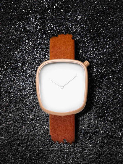 TOMI Watch Minimalist Men's Square Fashion Ultra thin Watch Minimalist Women's High Quality Elegant Quartz Watch Clock Gift