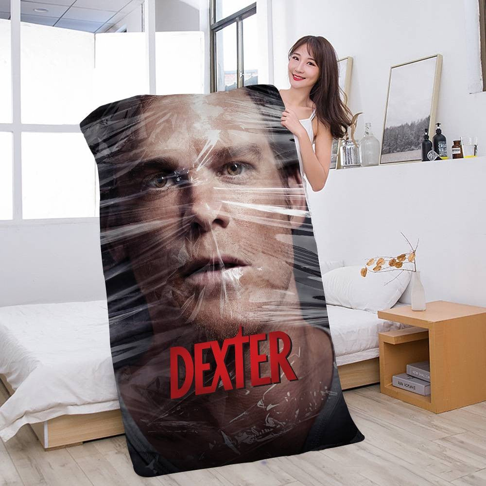 Dexter American Classic Horror Anime Microfiber Beach Towel Absorbent Quick Dry Soft Yoga Swimming Resort Mountain ClimbingTowel