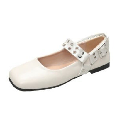 2025 Elegant Women Ballet Flats Shoes Shallow Mouth Autumn Loafers New Fall Retro Dress Lolita Tabis Shoes Zapatos De Mujer