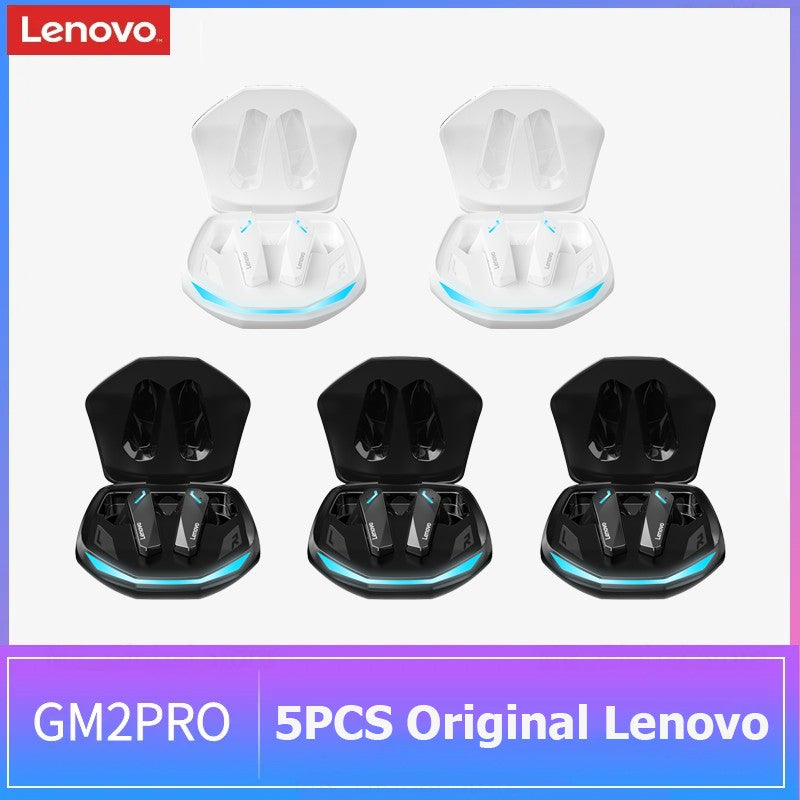5PCS Original Lenovo GM2 ProWireless Headphones Sleep Eye Mask Headset Elastic Comfortable Sports Headband Bluetooth Earphone