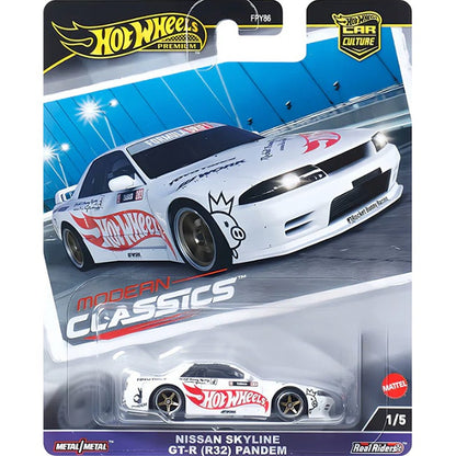 Novo Hot Wheels Premium Car Culture Premium Modern Classics Nissan Skyline Pandem Subaru Forester Sti Benz 190e Modelo 1/64 Fpy86