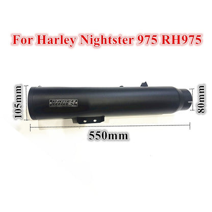 For Harley Nightster 975 RH975 RH975S 975 Special RH 975  975S modified Exhaust Pipe with Removable DB Killer