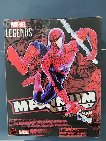 Marvel Legends Ultimate Maximum Series Spider - Man Action Figure 6 Inch High Quality Ko Collectible Model Doll Gifts In Stock