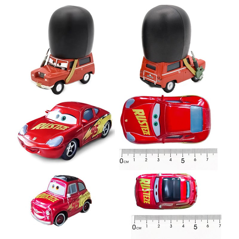 Carros 2 Disney Pixar Carros 3 Fabulous Hudson Hornet Sally Mate Relâmpago McQueen Carrinhos de Liga Metálica Fundida Modelo Presente para Crianças Brinquedo para Meninos