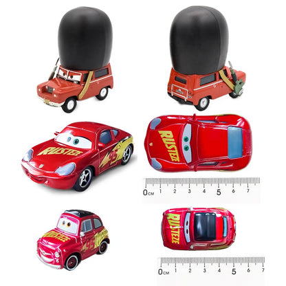 Carros 2 Disney Pixar Carros 3 Fabulous Hudson Hornet Sally Mate Relâmpago McQueen Carrinhos de Liga Metálica Fundida Modelo Presente para Crianças Brinquedo para Meninos
